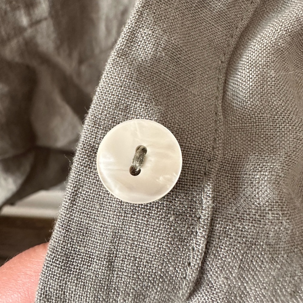 Mod Ref Linen Short Sleeve Button Up - Picture 5 of 12